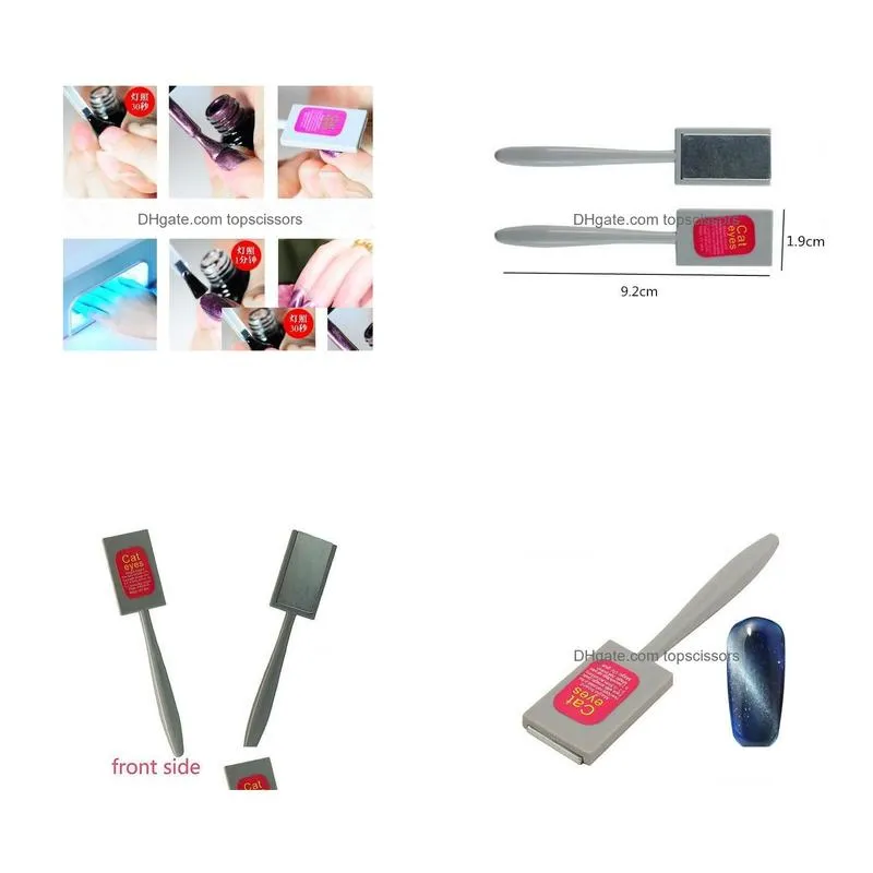 new arrive magic magnet stick for cat eye 3d effect magnetic nail art tips gel uv polish tool manicure kd