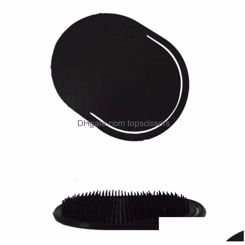 shampoo comb pocket men beard mustache palm scalp massage black hair care travel portable hair comb brush styling tools