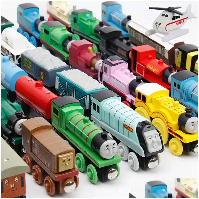 diecast model cars original stylesfriends wooden small trains cartoon toys woodens trainss car toy give your child gift zm1014