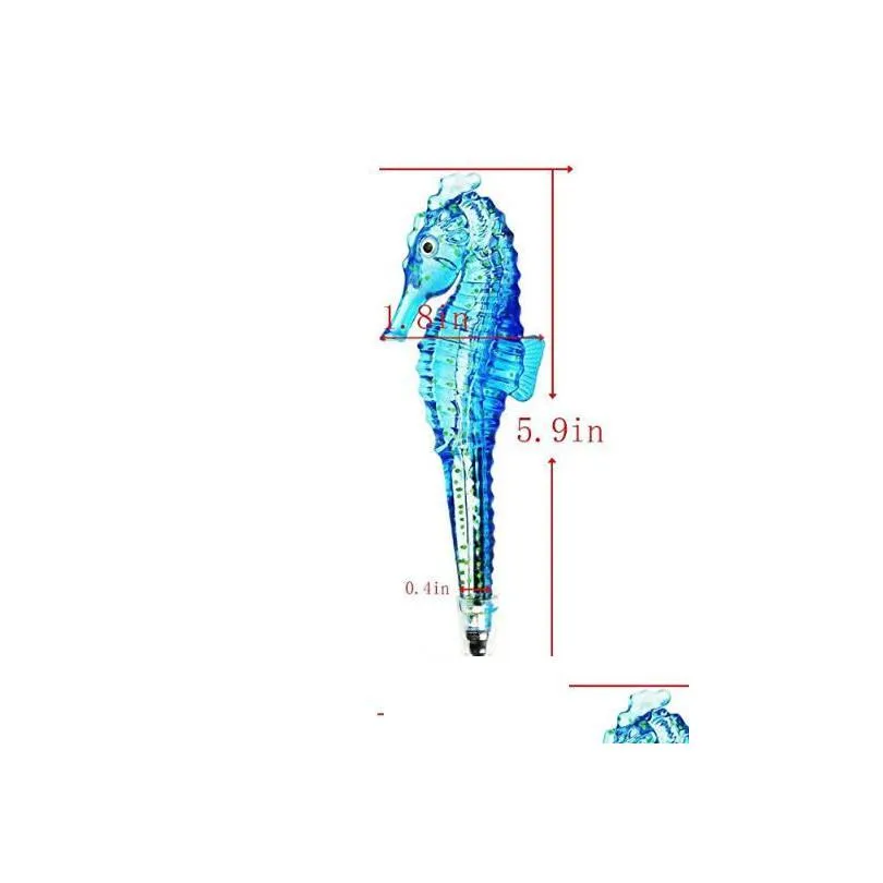 animal ocean fish ballpoint pens creative sea horse pen back to school party event gift favor student prize black blue ink 0.7mm