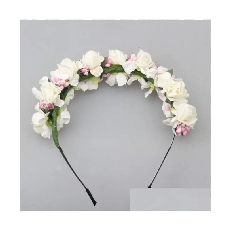 flower angel headband by party tops - festive cosplay weddings birthdays more