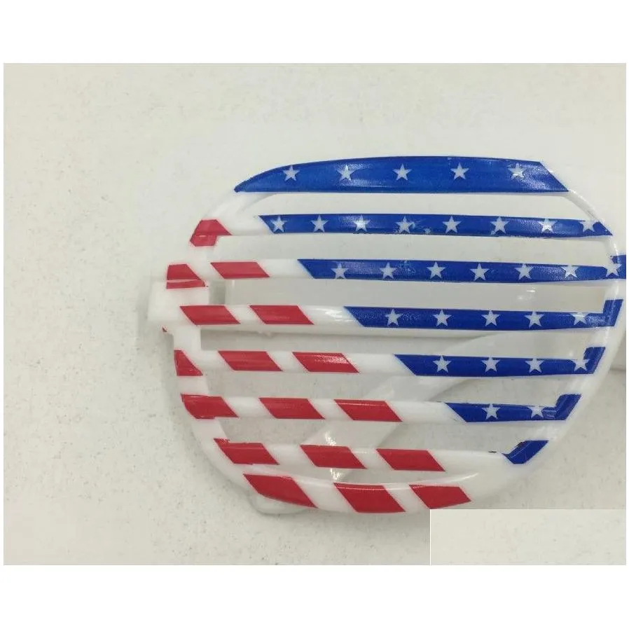 novelty flag louver glasses - full frame party supplies for dancing holidays gifts