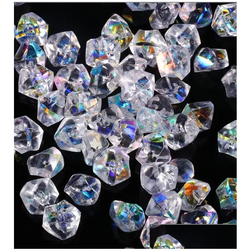 artibetter acrylic ab color stones - diy craft gems for table decor weddings parties - sparkling rhinestone vase fillers