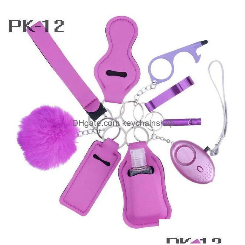 fashion defense key rings set credit card puller pompom keychains acrylic debit bank card grabber for long nail atm keychain cards clip