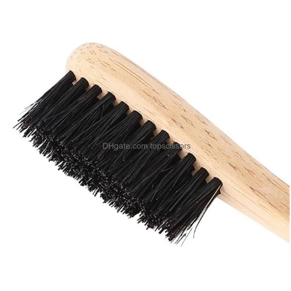 edges brush comb bamboo styling care tools edge fixer for baby hairs compact curling accessories