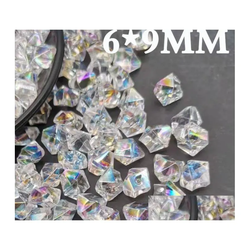 artibetter acrylic ab color stones - diy craft gems for table decor weddings parties - sparkling rhinestone vase fillers