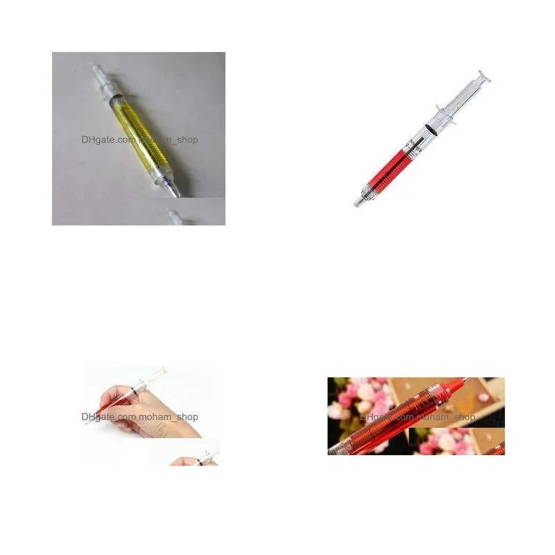 50pcs/lot syringe pens /ball pen/ball point pens /promotion pen / gift pens