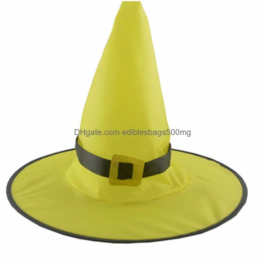 halloween decoration witch hat masquerade wizard spire hat witch costume accessory cosplay party fancy dress decor jk1909