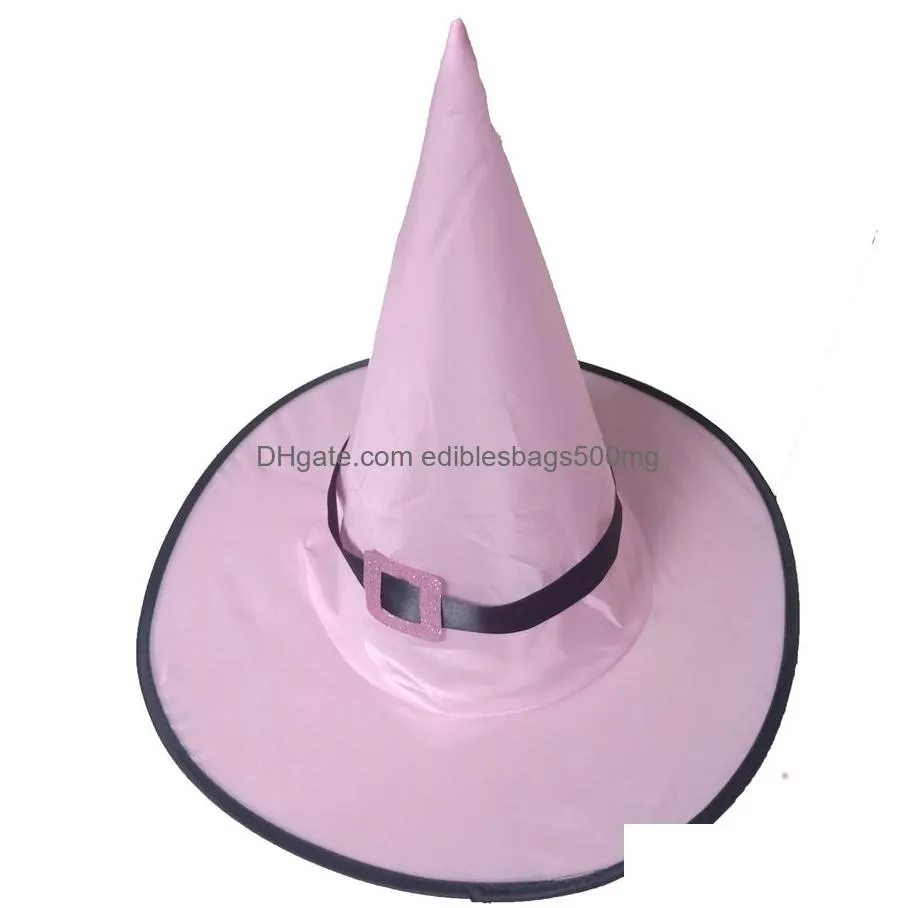 halloween decoration witch hat masquerade wizard spire hat witch costume accessory cosplay party fancy dress decor jk1909