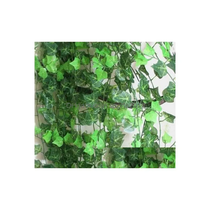 2.4 meter artificial ivy leaf garland plants vine fake foliage flowers home decor ph1