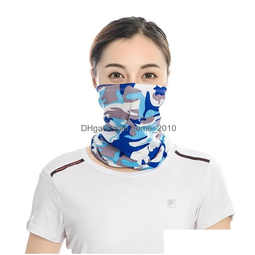 sublimation blank bandana white polyester face mask neck gaiter men hiking scarves women headband seamless turbans sports headwear