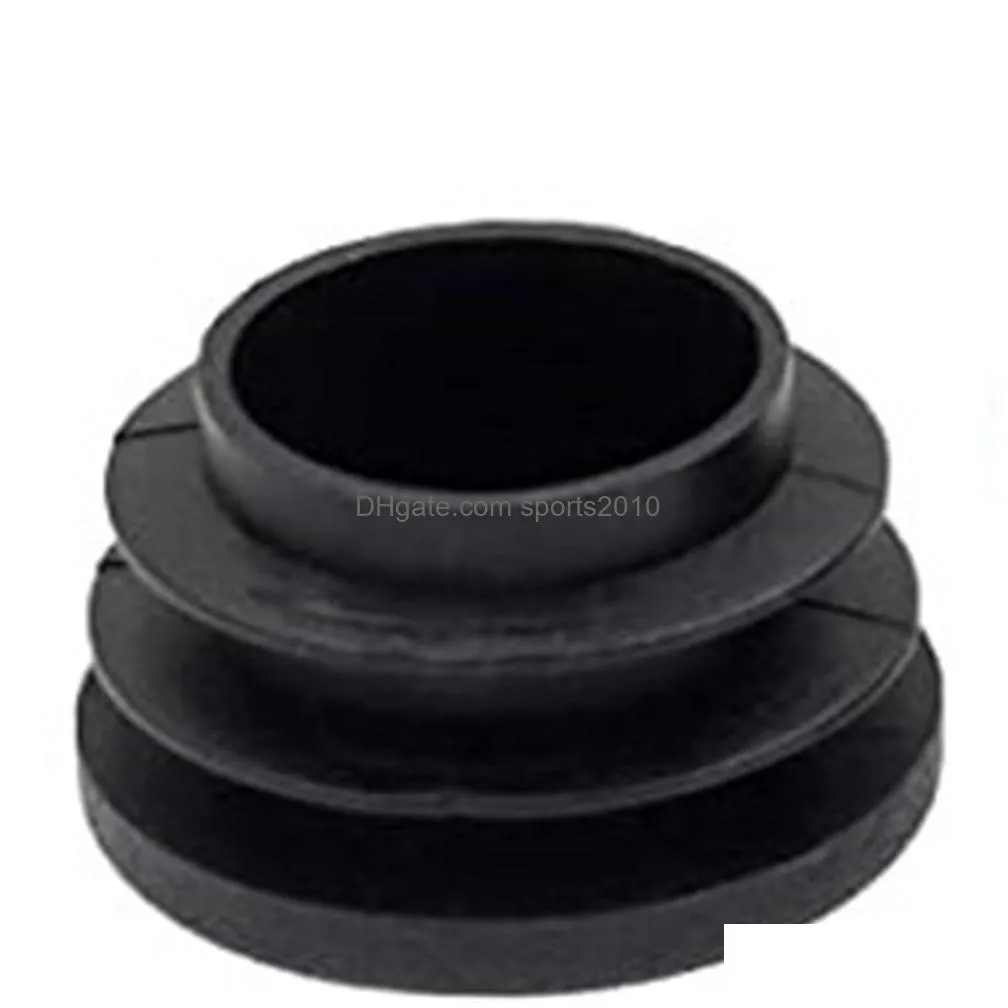 household sundries plastics 1 inch 25.4 mm round plastic hole plugs inserts black end caps metal tubing hardware fences glide protection from chair legs furniture