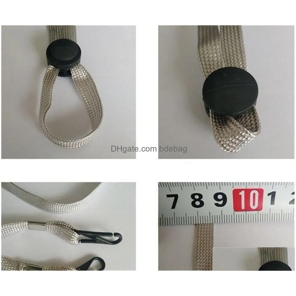  office adjustable face mask lanyard handy convenient holder rope anti-lost anti-drop mask hanging neck rope halter ropes kd1