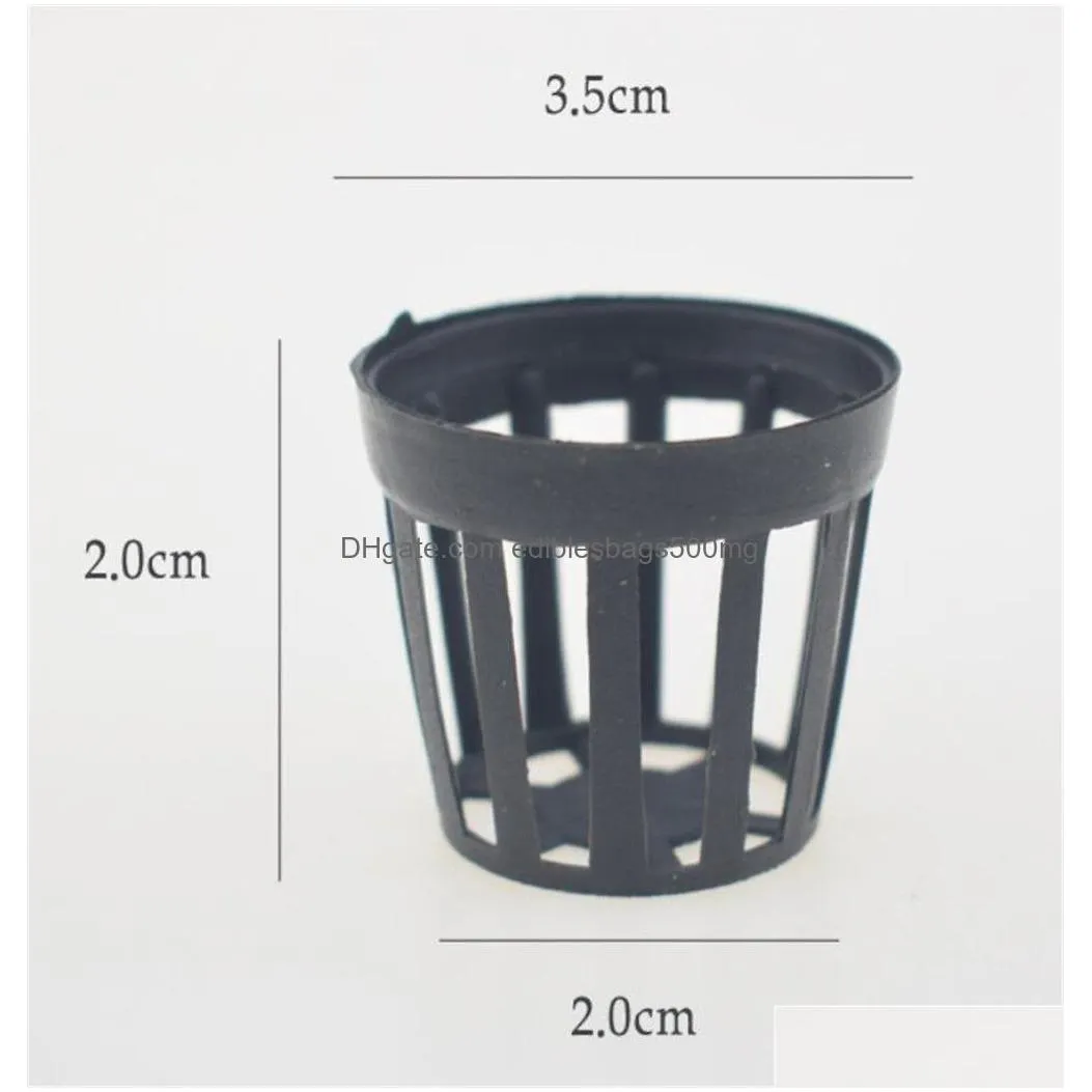  patio mesh cup plant growing basket flower water grass planting growing pots aquarium decoration fish tank accessories