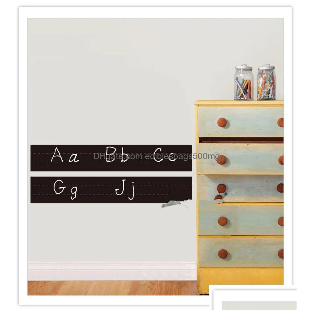  vinyl alphabet cursive handwriting chalkboard worksheets wall decal stickers ideal to learn or teach the alphabet and writing