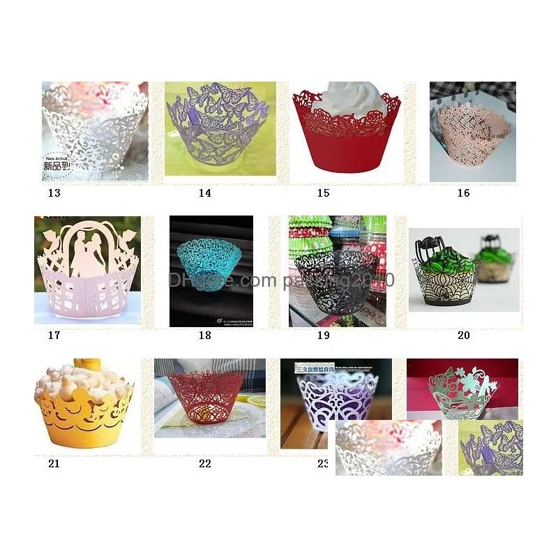 cake cup cupcake wrappers wraps wrap wrapper liners liner for weddings xb