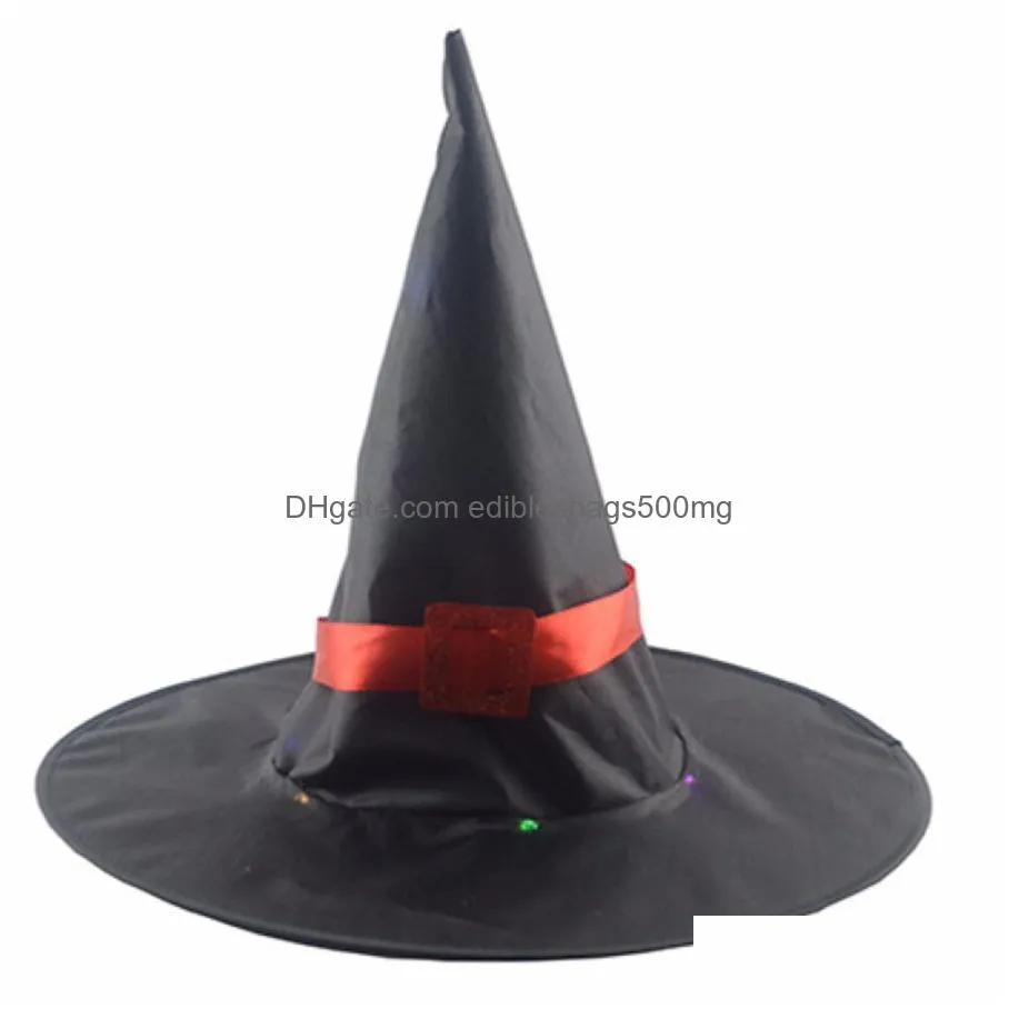 halloween decoration witch hat masquerade wizard spire hat witch costume accessory cosplay party fancy dress decor jk1909