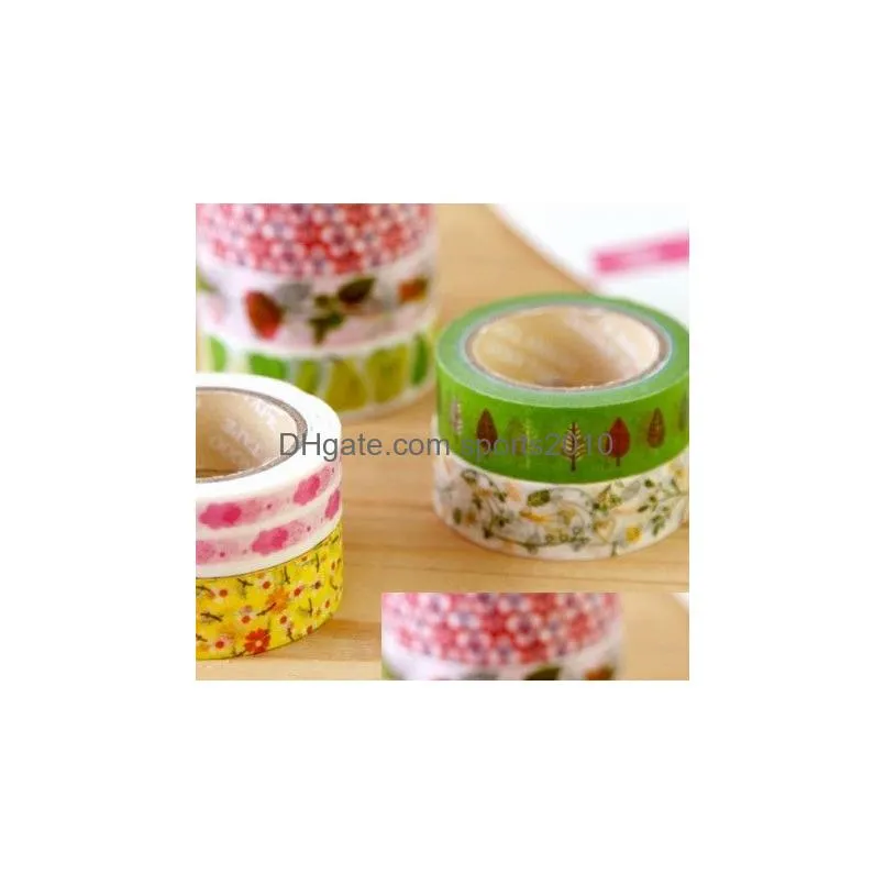 nice printing washi tape 32 designs vintage lace dotty check cartoon series washi masking tape kd1 2016