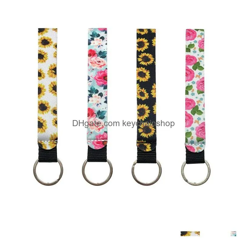 229 styles neoprene hand sanitizer bottle holder keychain bags 30ml hand sanitizer bottle wristlet keychain chapstick holder