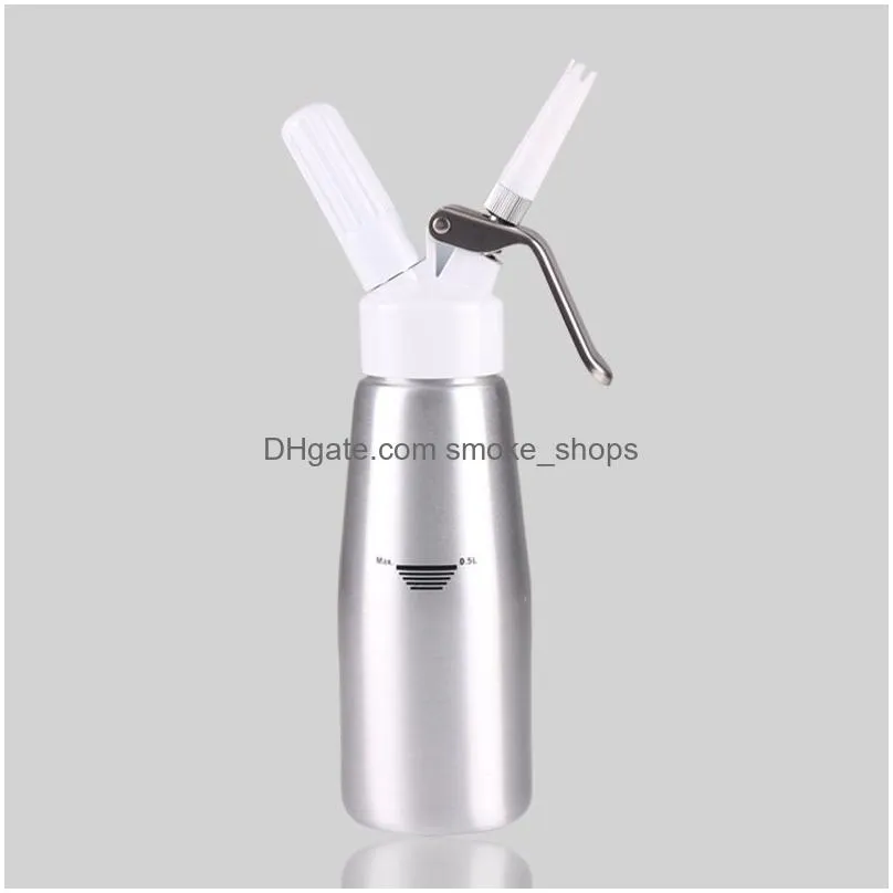  500 ml dispenser whip dessert coffee  cream butter dispenser whipper foam maker metal xb1