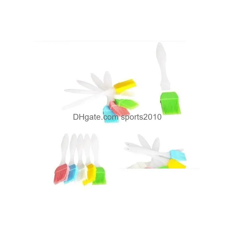 postshipping silicone basting cooking pastry brush kitchen heat resistance silicone bbq brush xb1
