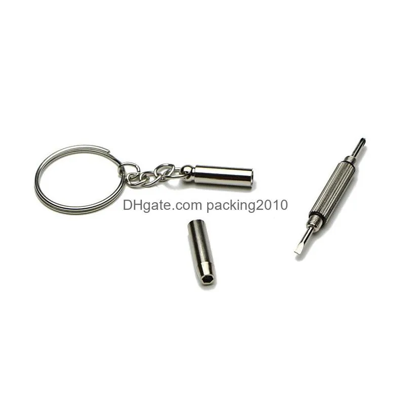 tool keychain cellphone camera mini 3 in 1 multi-function screwdriver kd