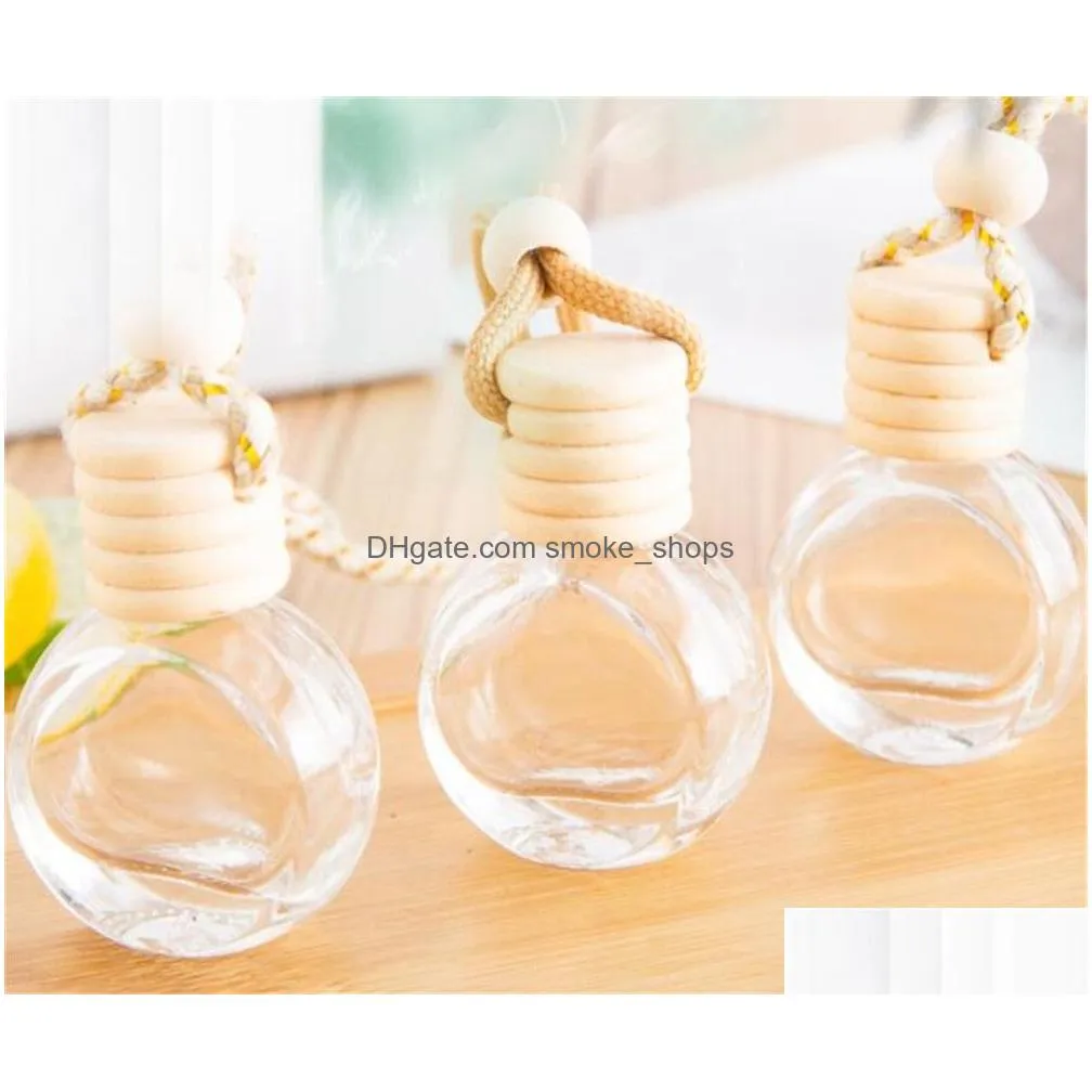 empty car perfume bottle car pendant perfume ornament air freshener  oils diffuser fragrance glass bottle xb1