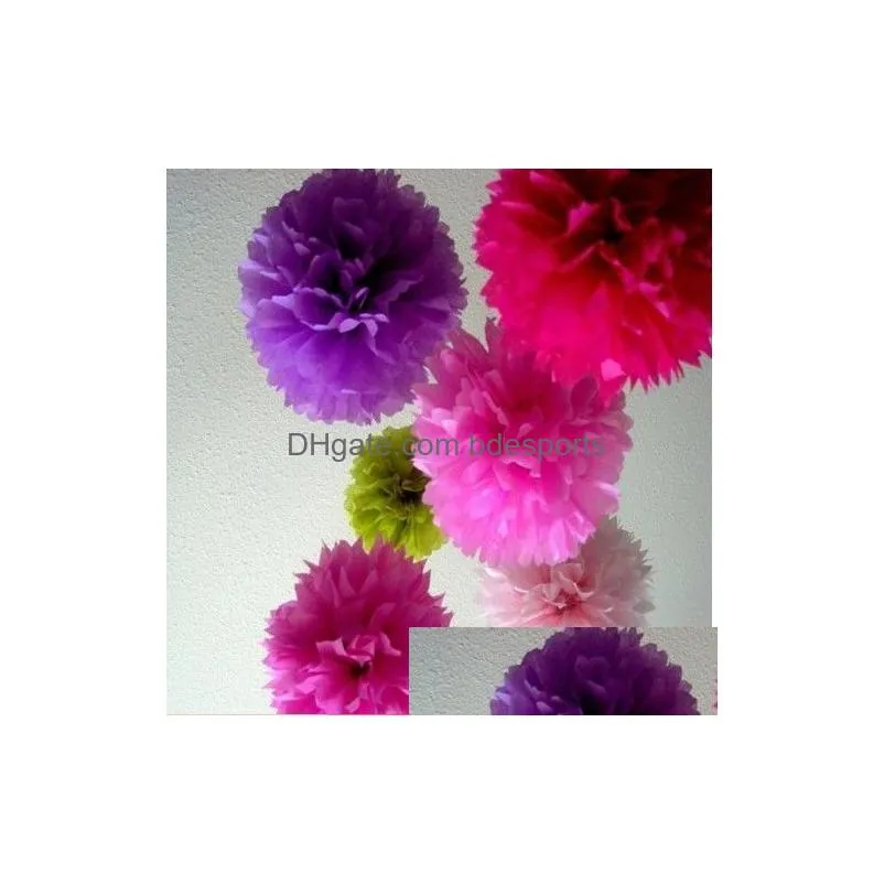 14 inch tissue paper pom poms paper lantern pom pom blooms flower balls