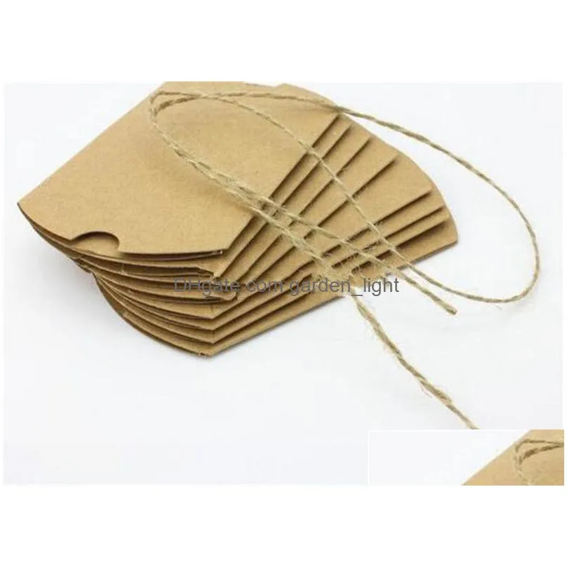  event cute kraft paper pillow favor gift box wedding party favour gift candy boxes paper gift box bags supply