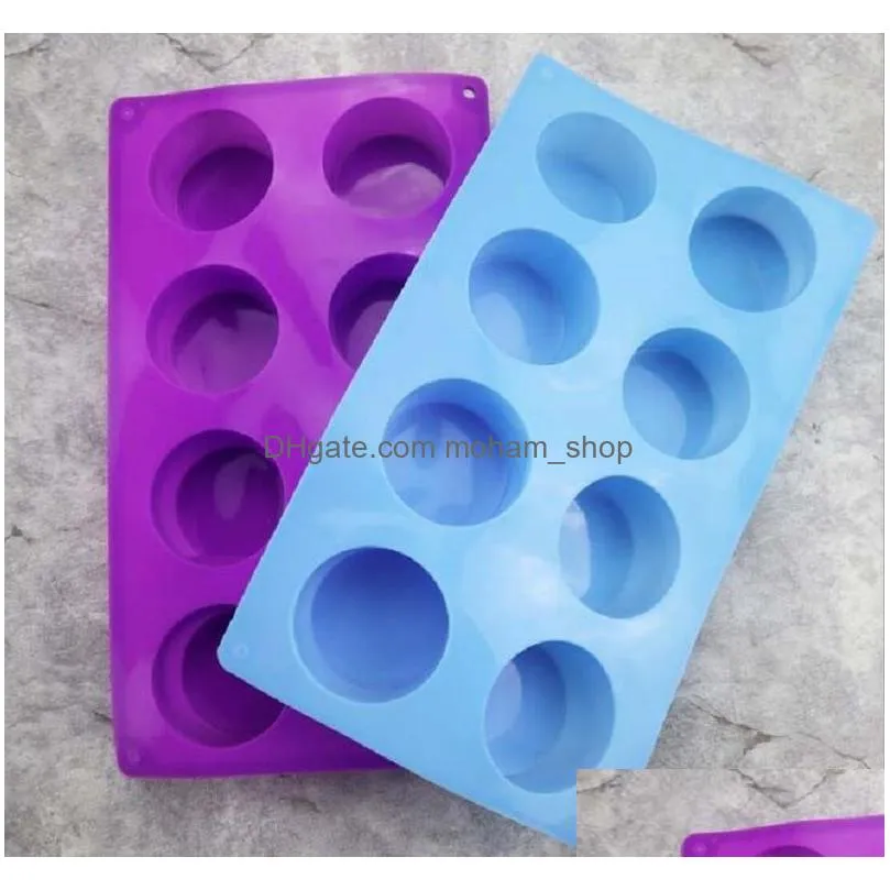 silicone pudding mold cake pastry baking round jelly gummy soap mini muffin mousse cake decoration tools bread biscuit mould kd1