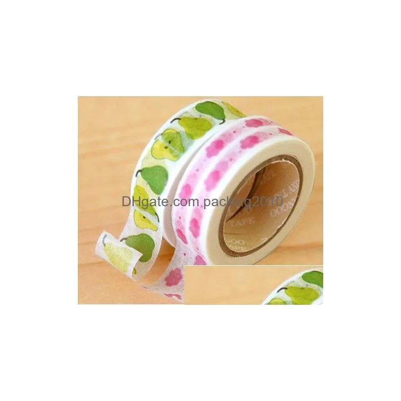 colorful sticky japanese style printing washi tape 32 design vintage washi masking tape kd 2016