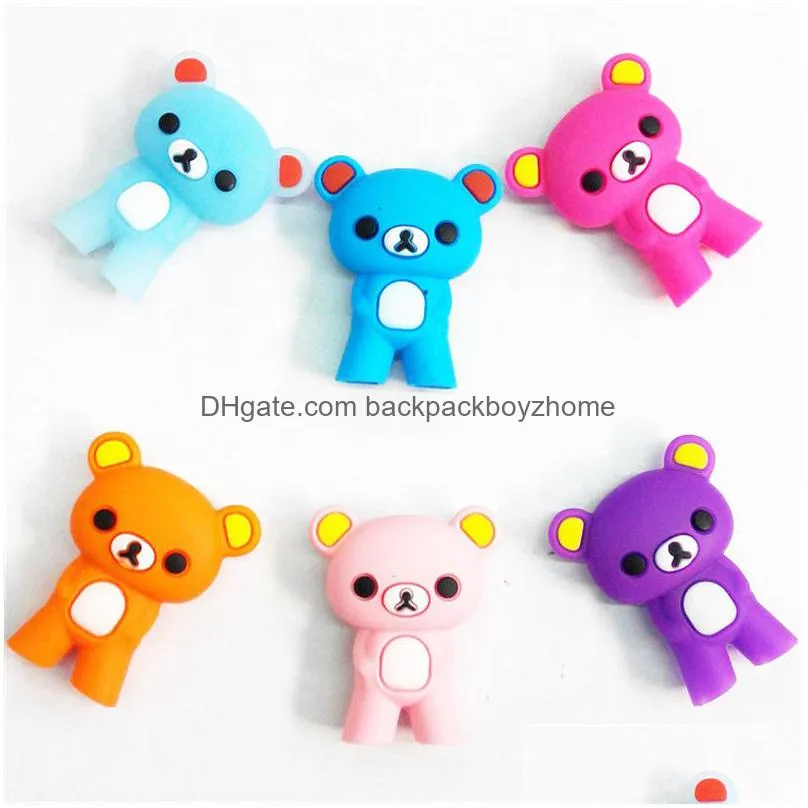 animal chopsticks training helper silicone bear shaped chop-stick learning head helpers for kids adults