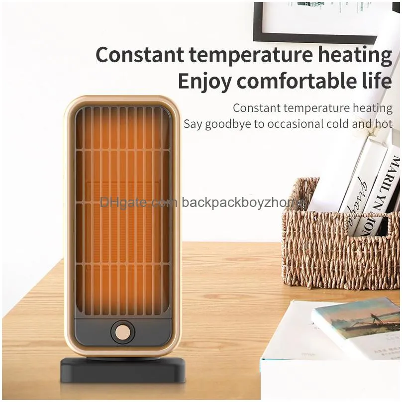 500w electric winter heater overheating tip-over protection portable home office space heaters
