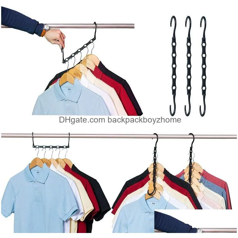 magic hangers space saving for clothes dorms bedroom apartments clothing rack suitable for pants jackets sweaters shirts