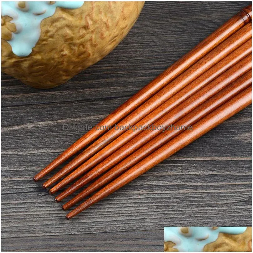 handmade japanese sushi chopsticks creative chinese japanese korean food tableware wooden bamboo chopstick for restaurant