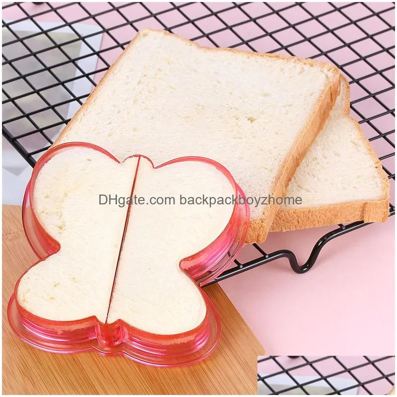 diy pastry tools sandwich slicer maker animal fruit shaped toast sandwich cutters and bread crust shape remover for kids