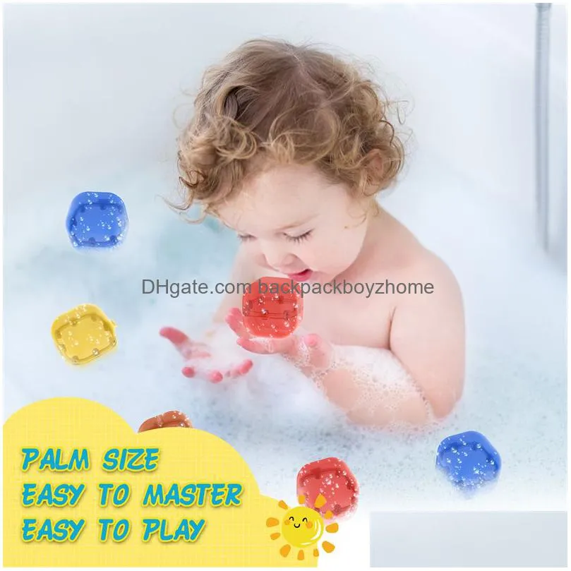 summer swimming pool party water fight balloons reusable magnetic quick self-sealing balls water games toy