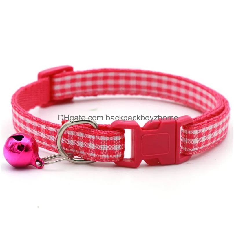 pets plain collars adjustable 19-32cm puppy kitten collars pet hospital ad gifts