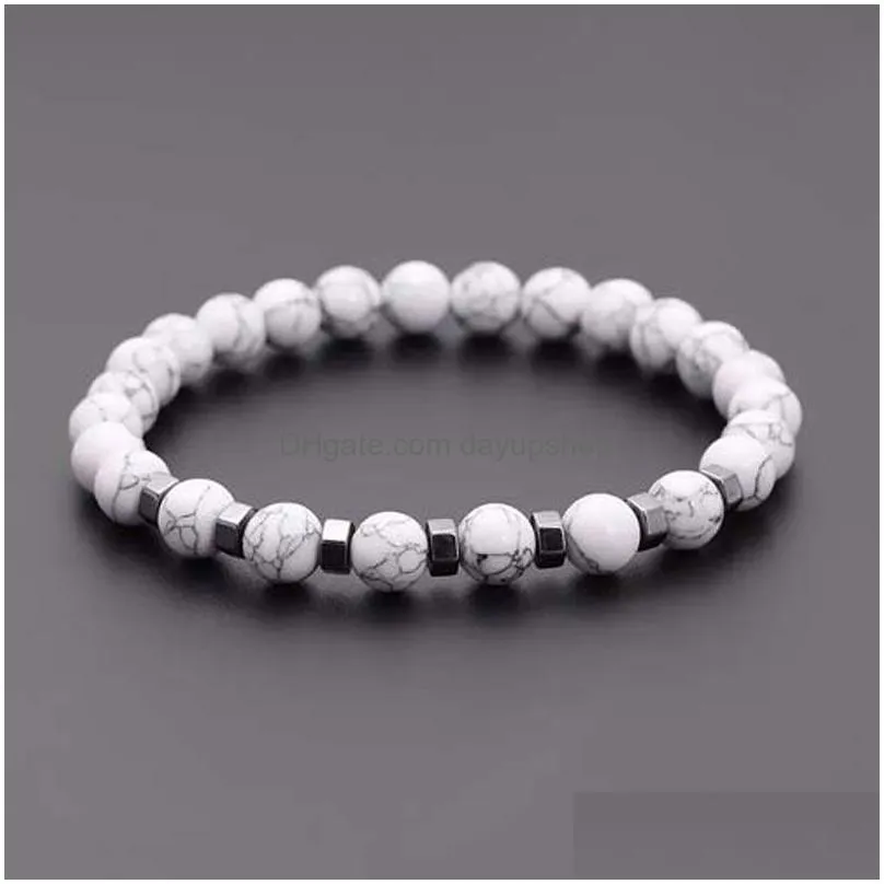 natural lava stone strands charm bracelets handmade beaded for men women yoga sports party club jewelry3822935