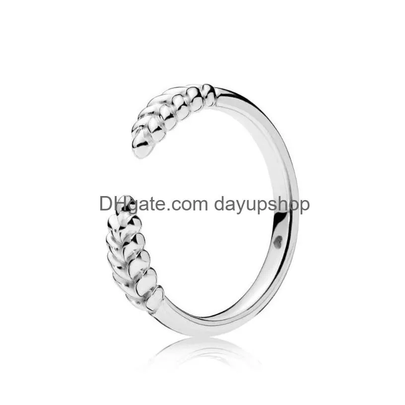 cluster rings 2022 100% 925 sterling silver contemporary pearl open ring eternal zigzag black crowned crown charming heart