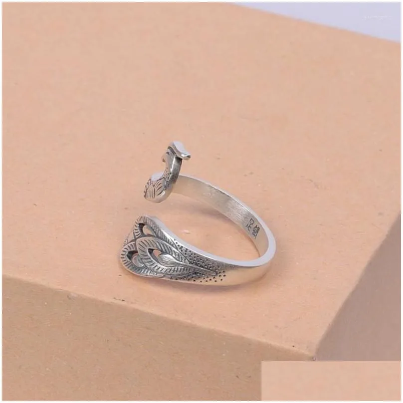 wedding rings boho peacock for women vintage finger ring knuckle female bohemian charm jewelry gifts