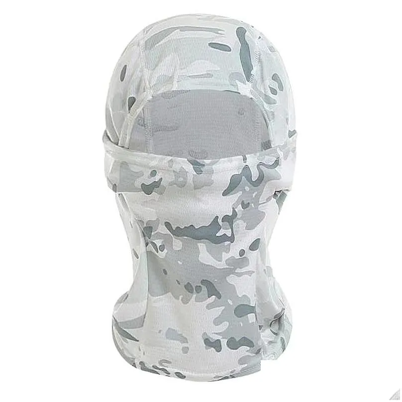 Balaclava Full Face Mask Adjustable Windproof UV Protection Hood Ski Mask for Outdoor Motorcycle Cycling Hiking Sports