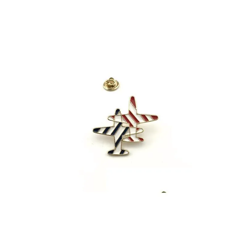 pins, brooches arrival gift party engagement wedding anniversary accessories trendy enamel airplane