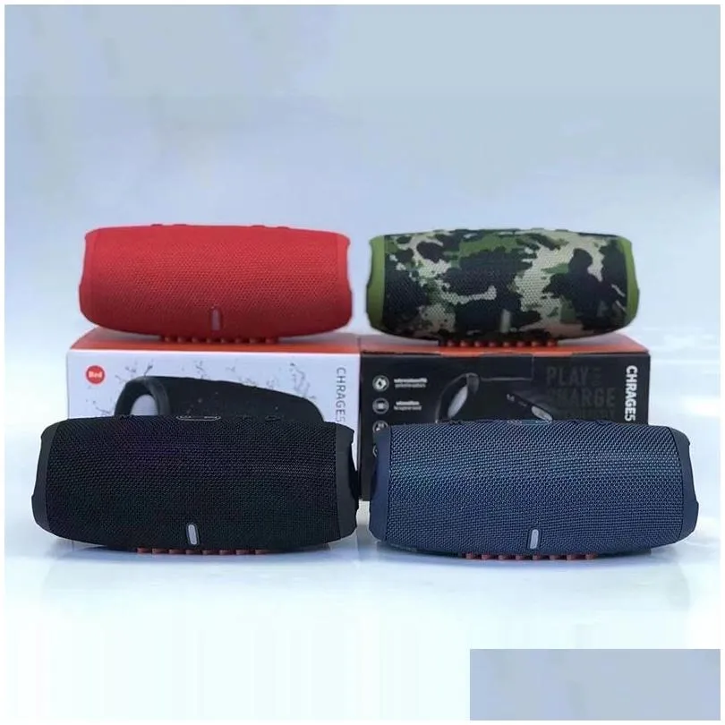 JBLS Charge 5 Bluetooth Speaker Charge5 Portable Mini Wireless Outdoor Waterproof Subwoofer Speakers Support TF USB Card 5 Colors PK