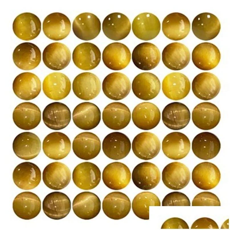 49pcs 10mm Natural crystal Round Stone Bead Loose Gemstone DIY Smooth Beads for Bracelet Necklace Earrings Jewelry Making