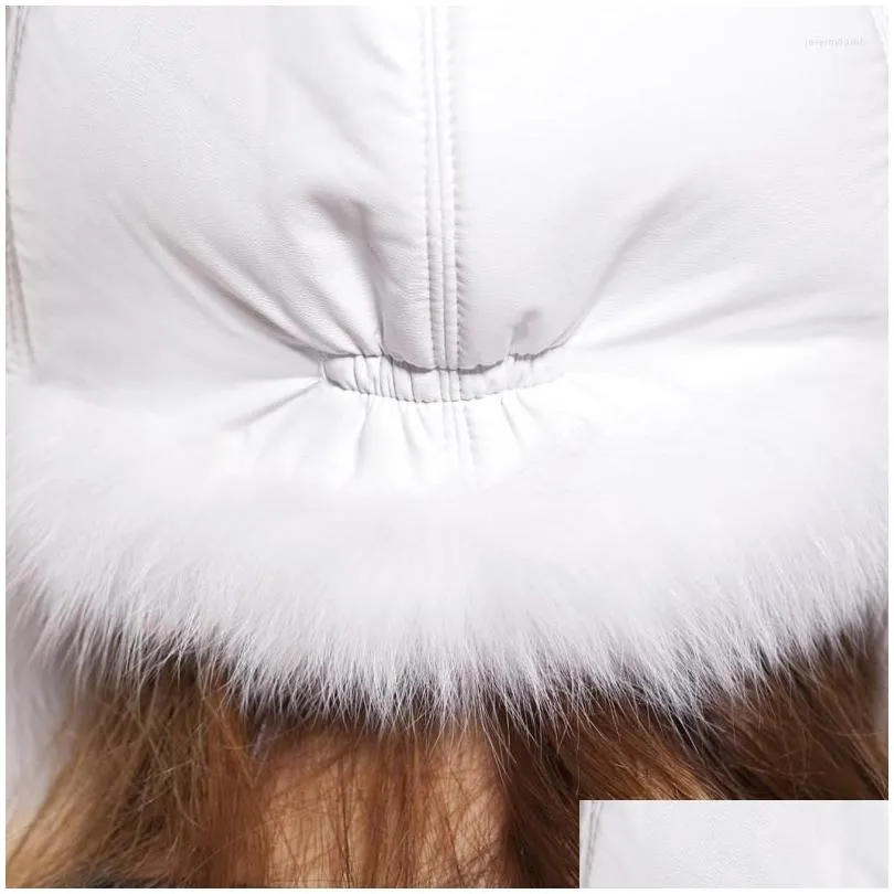 berets top fashion novelty beanies hats for beanie the winter of and type integral skin fur hat mao leifeng