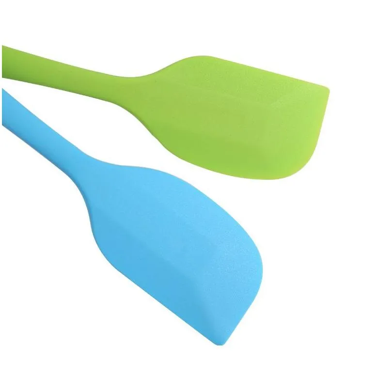 Candy Color Silicone Shovel Bakeware Tool Cake Spatula Non-stick Food Lifters Home Cooking Utensils Kitchen Utensil Gadget Tools