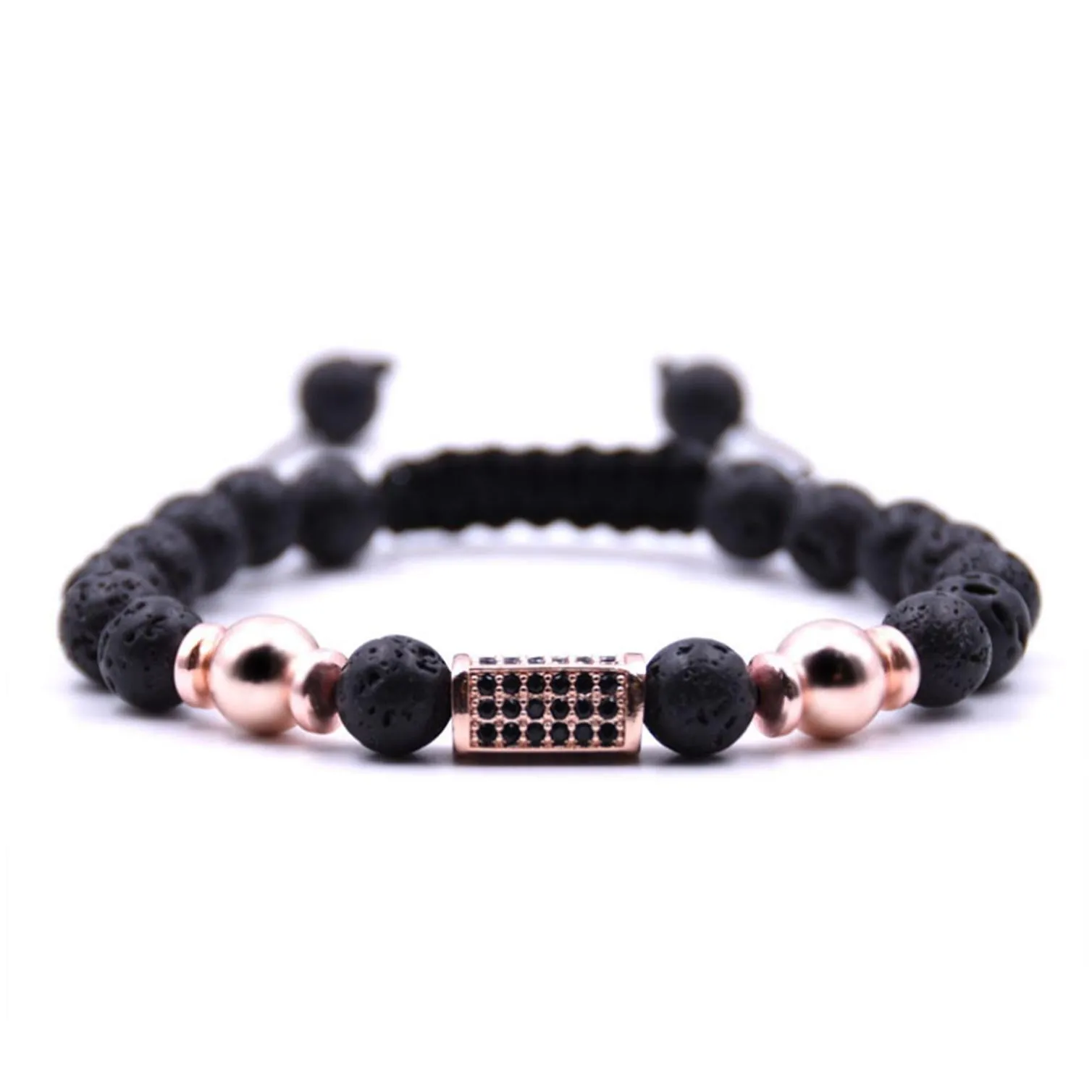 Natural stone hand-woven bracelets for men and women low-key taste designer bracelet fashion popular