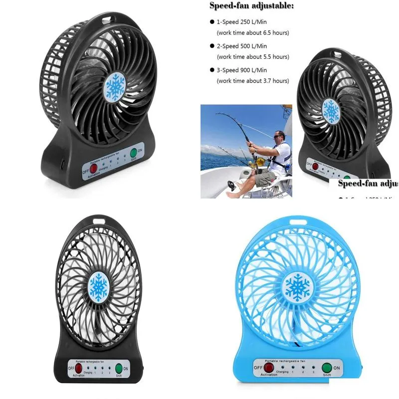 2018 portable mini usb fan led light air cooler small desk 18650 battery fan for pc laptop cooling fan ventilador usb9235670