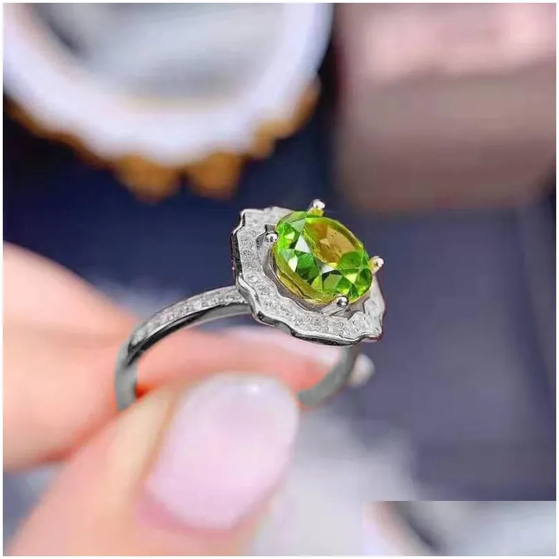 wedding rings unique design ladies eternal ring inlay green round zircon exquisite women engagement banquer birthday jewellry